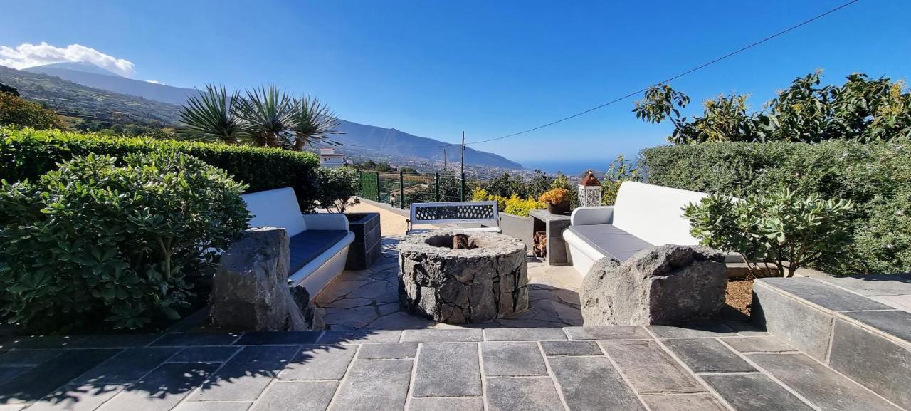 Finca Sofia, Vistas Al Teide Y Al Mar La Orotava Kültér fotó